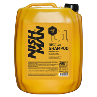 Мужской шампунь Nishman Pro-Hair Shampoo 5000 мл 8682035080084 фото