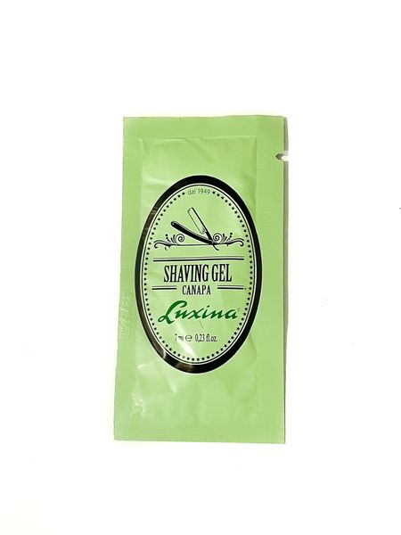 Гель для гоління Luxina Shaving Gel Canapa tester 7ml GL46 фото