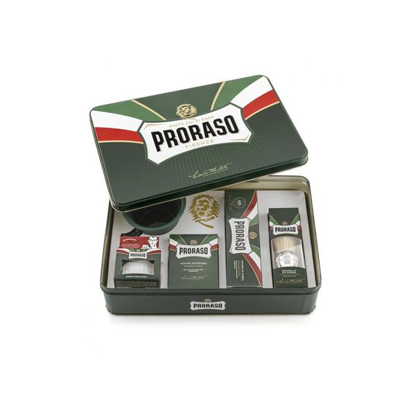 Набор для бритья Proraso Classic Shaving Set Metal 8004395002207 фото