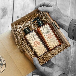 Подарунковий набір для чоловічого догляду Captain Fawcett Expedition Reserve Wash Set F6700 фото