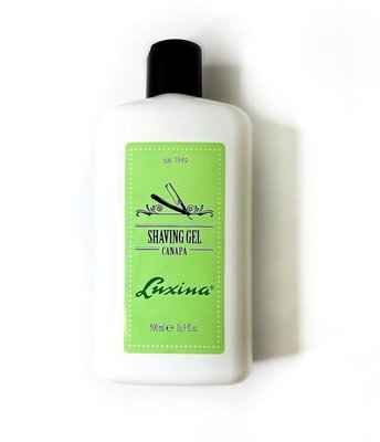 Гель для гоління Luxina Shaving Gel Canapa Pack 500ml 1049 фото