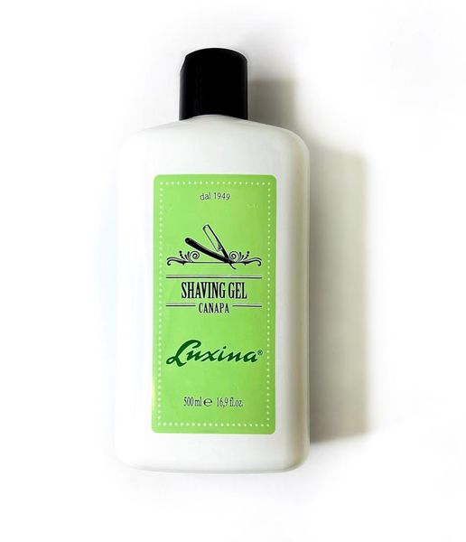 Гель для бритья Luxina Shaving Gel Canapa Pack 500ml 1049 фото