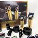 Набір VGR 2 в 1 V-001 V-977 GOLD, акумуляторна машинка для стрижки та триммер. Колір: золотий ws41484 фото 6