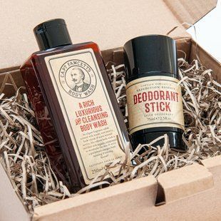 Набор гель для душа, дезодорант Captain Fawcett CF Shower Gel (250ml) & Cf Deodorant Stick F7002 фото