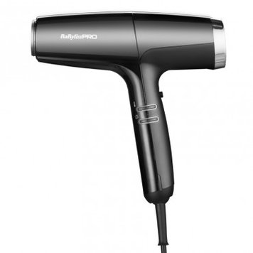 Профессиональный фен для волос BaByliss PRO Falco Black&Silver 2000 Вт BAB8550BE фото