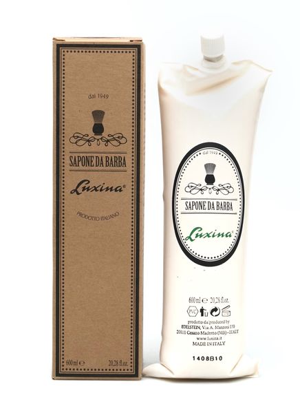 Крем-мыло для бритья Luxina Sapone da Barba tubo Professionale 600ml 1032 фото