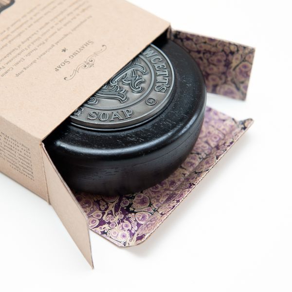 Мило для гоління в дерев'яній мисці ручної роботи Captain Fawcett Luxurious Shaving Soap 110g F5561 фото