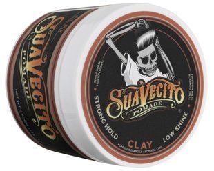 Помада глиняна для стилізації Suavecito Firme Clay Pomade 113g K-P254 фото