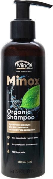 Органический шампунь от выпадения волос Minox organic shampoo 4820146410626 фото