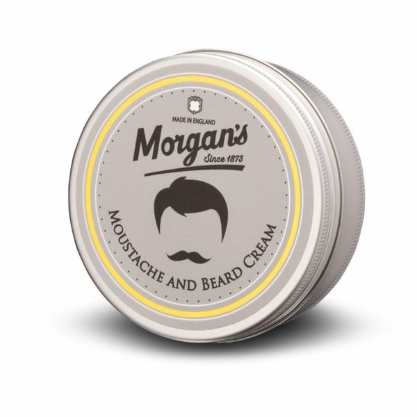 Крем для вкладання вусів та бороди Morgans Moustache&Beard Cream 250g M088 фото