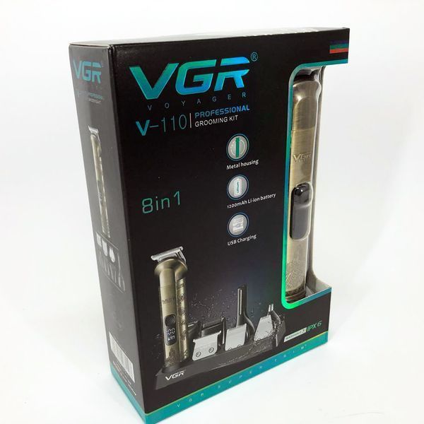Набор для стрижки машинка триммер VGR Voyager Grooming Kit V-110 ws91224 фото