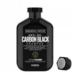 Шампунь для жирных волос Immortal NYC Infuse CARBON BLACK SHAMPOO, 500 мл INF-69 фото