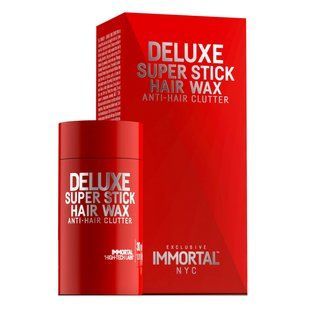 Віск для укладання та структурування волосся в стіку Immortal Deluxe Super Stick Wax NYC-96, 30g NYC-96 фото