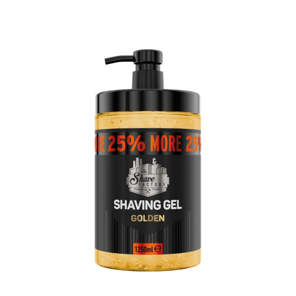 Гель для бритья The Shaving Factory Shaving Gel Golden 1250 мл 840302410998 фото