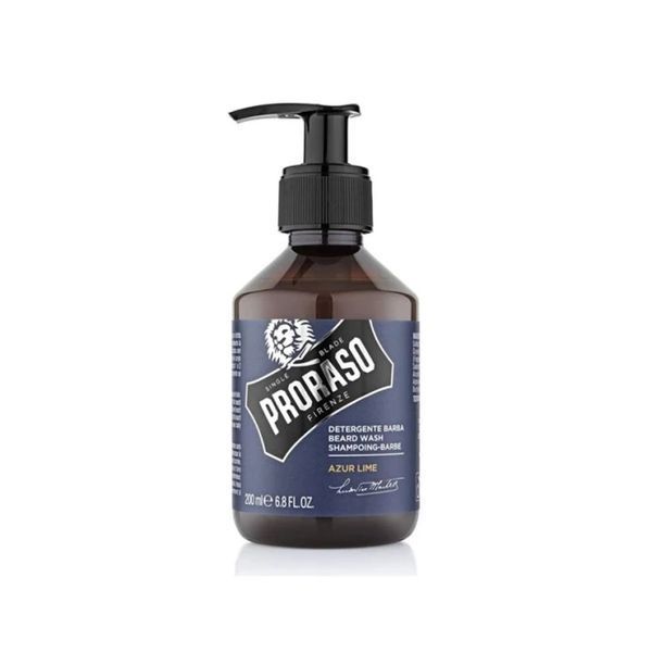 Подарунковий набір для бороди Proraso Metal Box Beard Care Azur & Lime 8004395006915 фото