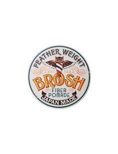 Помада для стилизации BROSH Pomade Mini Fiber 40g BR2004 фото