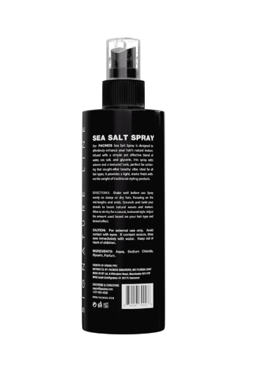 Спрей з текстурою морської солі Pacinos Sea Salt Spray 236ml PAC-S-S-S-FB фото