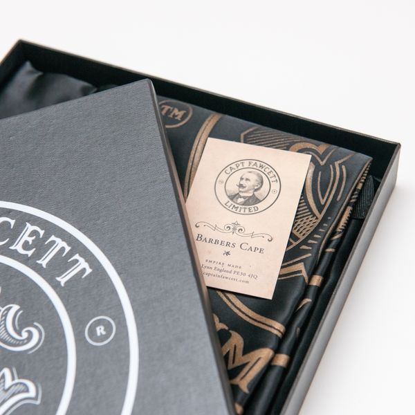Накидка для парикмахеров Captain Fawcett Barbers Cape F5573 фото