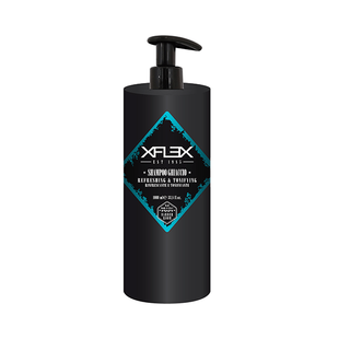 Мужской шампунь ежедневный XFLEX Shampoo Giaccio 1000 мл 2293 фото