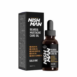 Олія для бороди Nishman Beard & Moustache Oil 30 мл 8684736674357 фото