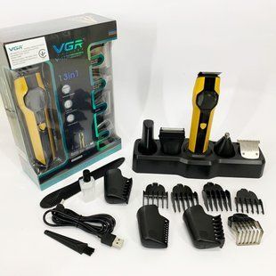 Набор для стрижки VGR V-173 YELLOW 13 в 1 ws56976 фото