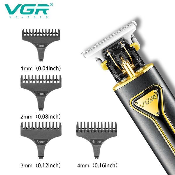 Профессиональный триммер для стрижки волос, бороды и усов VGR Voyager Hair Trimmer V-009 ws26747 фото