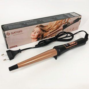 Щипцы-плойка Satori SS-3510-BL, Прибор для завивки волос, Маленькая плойка, Стайлер для завивки ws11216 фото