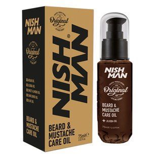 Олія для бороди Nishman Beard & Moustache Oil 100 мл 8684736674357 фото