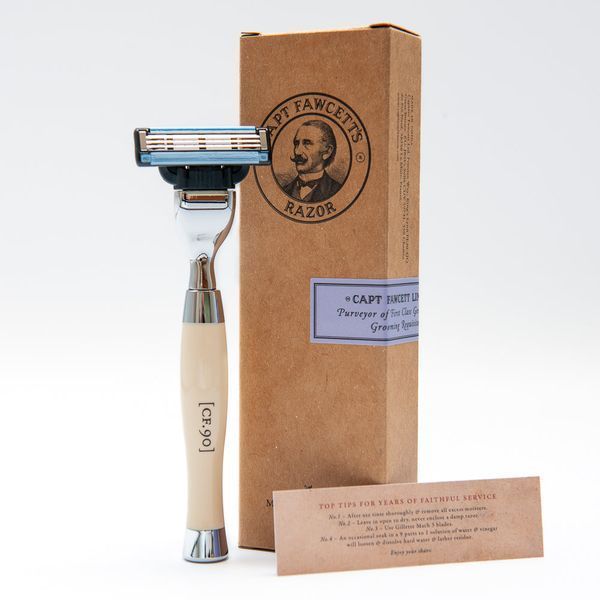 Бритва для бритья Т-образная Captain Fawcett Finest Hand Crafted Safety Razor F5557 фото