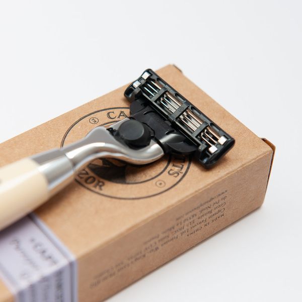 Бритва для бритья Т-образная Captain Fawcett Finest Hand Crafted Safety Razor F5557 фото