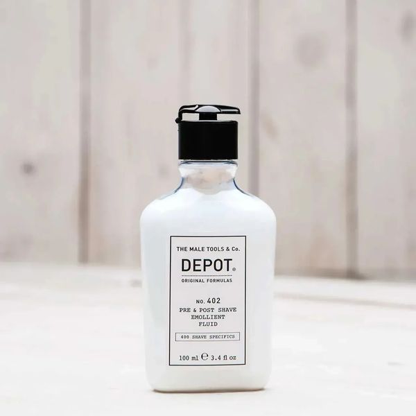 Флюїд до та після гоління Depot 402 Pre&Post Shave Emollient Fluid 100 мл 060949 фото