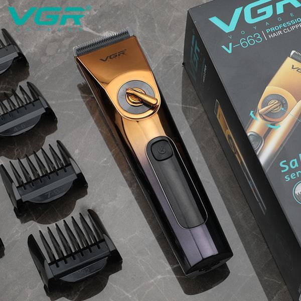 Профессиональный триммер для стрижки волос, бороды и усов VGR Voyager Hair Trimmer V-663 ws72483 фото