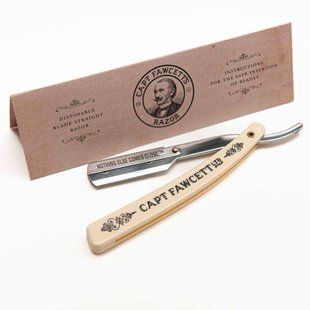 Бритва для гоління небезпечна Captain Fawcett Disposable Blade Straight Razor F5558 фото
