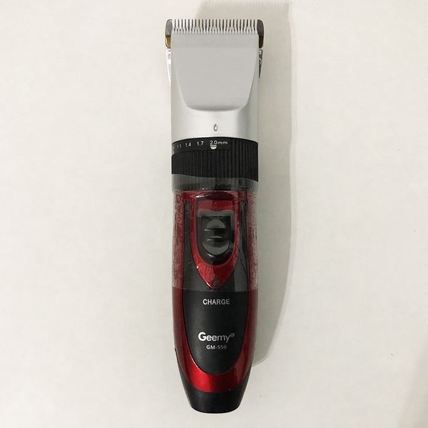 Профессиональная машинка для стрижки волос GEMEI GM-550 с двумя аккумуляторами, Бритва триммер для бороды ws21522 фото