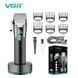Профессиональный триммер для стрижки волос, бороды и усов VGR Voyager Hair Trimmer V-682 ws11215 фото 2