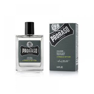 Одеколон после бритья Proraso Cologne Cypress & Vetyver 100 мл 8004395007721 фото