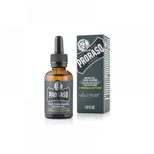Масло для бороды Proraso Beard Oil Cypress & Vetyver 30 мл 8004395007424 фото