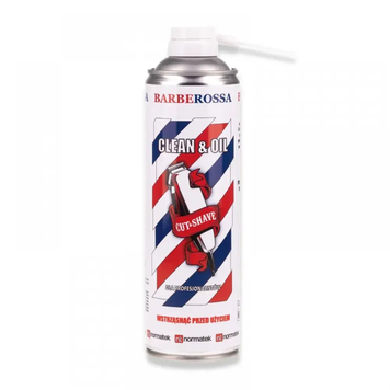 Спрей для машинок та інструменту BarbeRossa Clean&Oil 5в1 500ml BBR01 фото