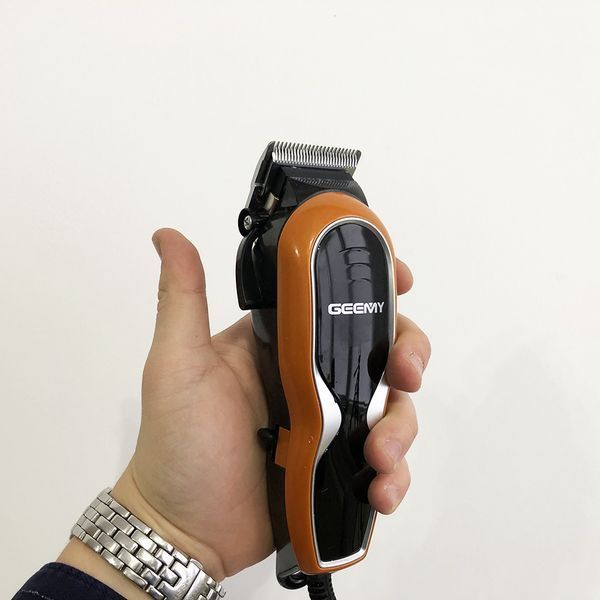Професійна машинки для стрижки волосся Gemei GM-817 Pro. Колір помаранчевий ws88223 фото
