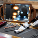 Деревянное зеркало Captain Fawcett Double Handed Wooden Mirror F8905 фото 2