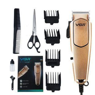 Профессиональная машинка для стрижки волос сетевая VGR Voyager Hair Clipper V-131 ws26794 фото