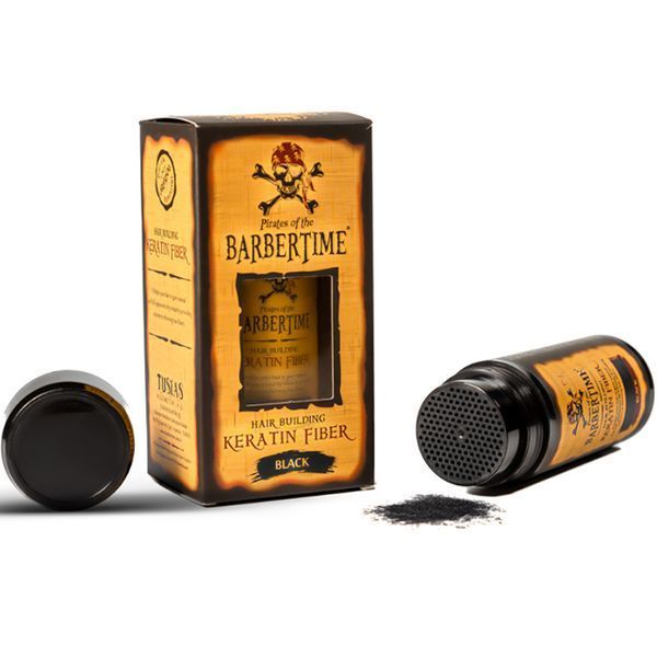 Пудра для волос Barbertime Hair Building Fiber Black 21 г 8682815651039 фото