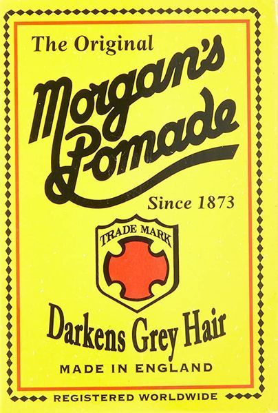 Помада для седых волос Morgans Hair Darkening Pomade 50g jar M003-FB фото