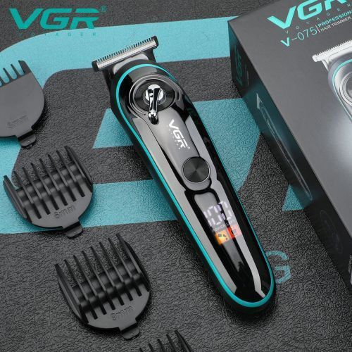 Машинка для стрижки волосся та бороди VGR V-075, Машинка для стрижки волосся домашня, Електромашинка ws92482-1 фото