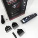Машинка для стрижки GEMEI GM-6115, машинка для стрижки волос беспроводная. Цвет: синий ws37978 фото 2