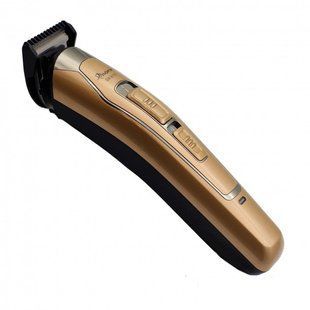 Машинка для стрижки GEMEI GM-6115, машинка для стрижки волосся домашня. Цвет: бежевый ws59395 фото