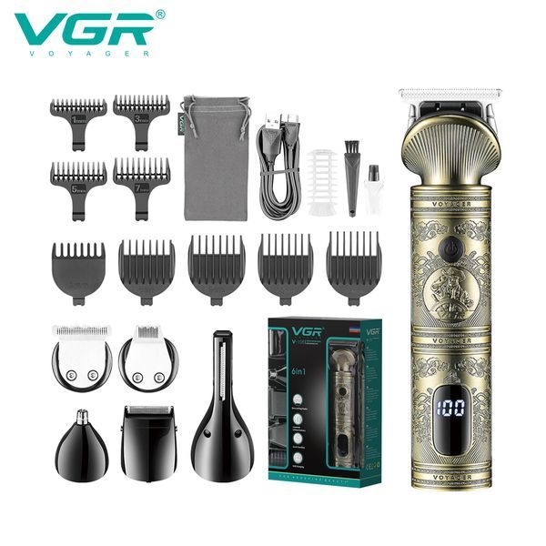 Професійний тример для стрижки волосся, бороди та вусів VGR Voyager Hair Trimmer V-106 ws45729 фото