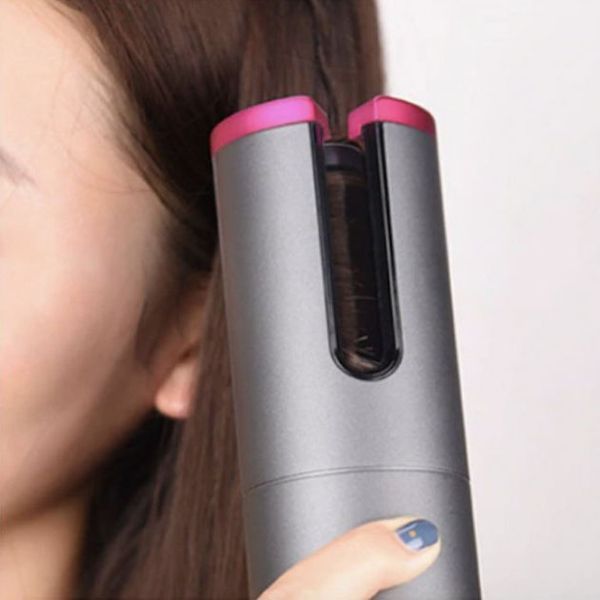 Плойка авто-бигуди для завивки волос, беспроводной Ramindong Hair curler. Цвет: серый ws43416 фото