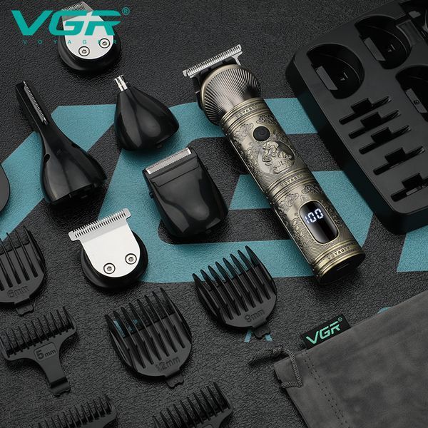 Професійний тример для стрижки волосся, бороди та вусів VGR Voyager Hair Trimmer V-106 ws45729 фото