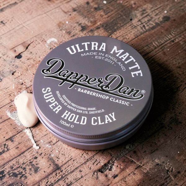 Матова глина для укладання волосся Dapper Dan Ultra Matte Super Hold Clay 100 мл 732068047283 фото